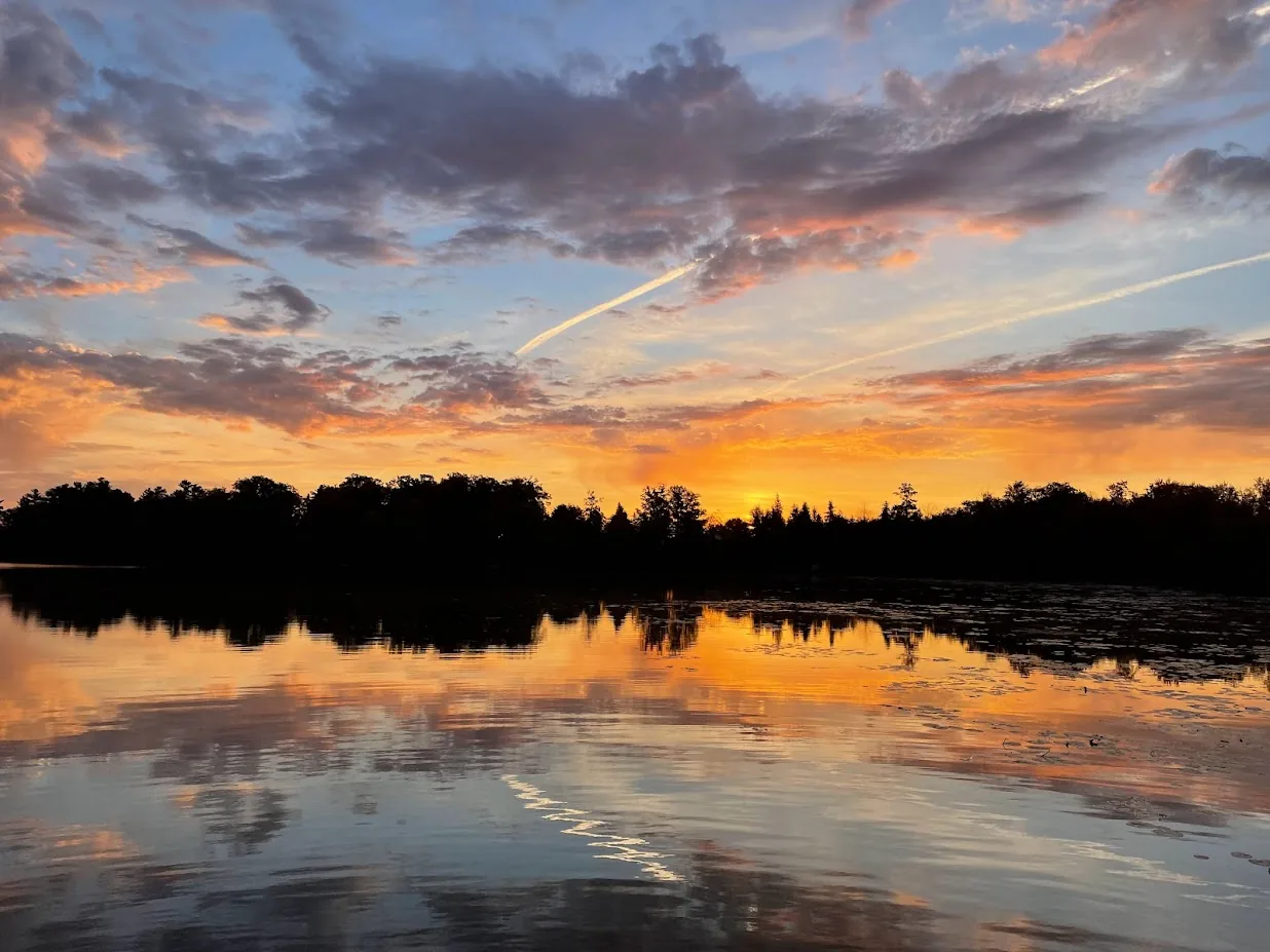 Sunset on Sharbot Lake