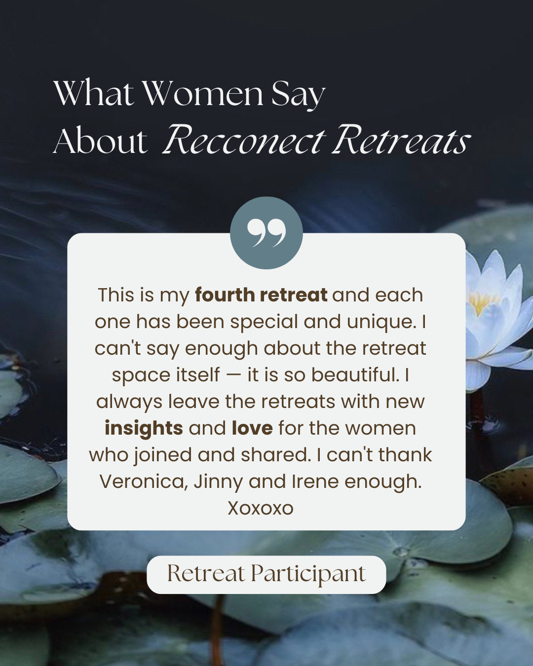 Reconnect Retreats